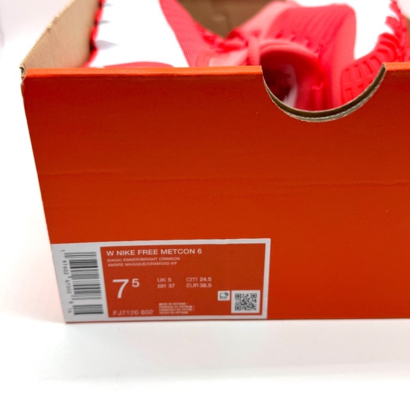 Nike Womens Free Metcon 6 Magic Ember Pink Shoes Sz 7.5 New Sneaker FJ7126-802 - Picture 10 of 11